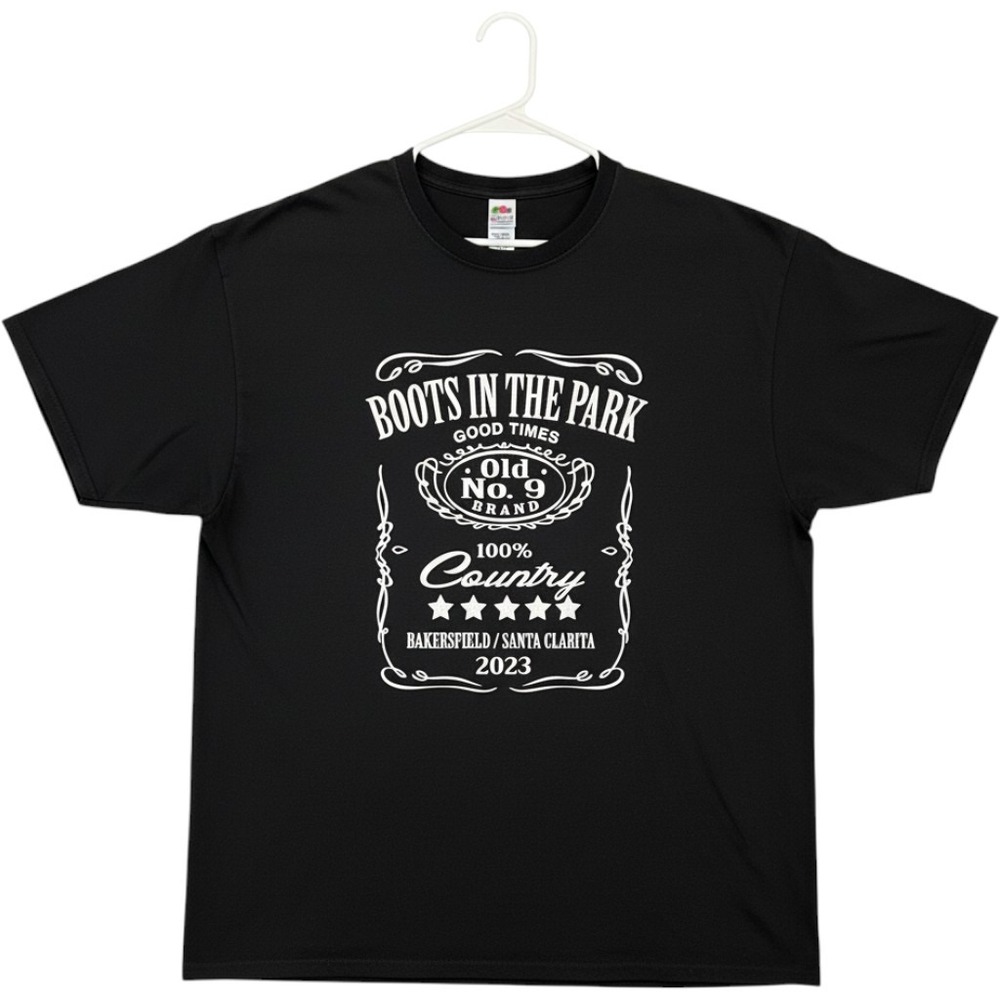 Dustin Lynch Boots In The Park 2023 Tour T-Shirt Bakersfield Santa Clarita 2XL